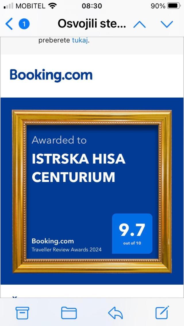 Вилла Istrska Hisa Centurium Марезиге Экстерьер фото